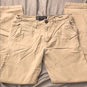 American Eagle Beige Chinos W30 L32